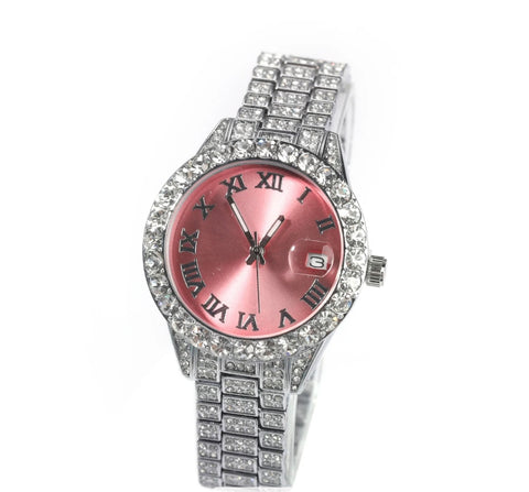 Pink Dial Watch